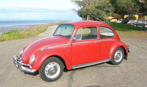 1966 volkswagen bug; one owner, california car, garage kept