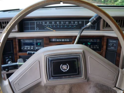1989 cadillac deville sedan