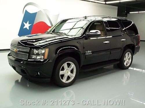 2012 chevy tahoe lt tx edition htd leather dvd 20&#039;s 28k texas direct auto