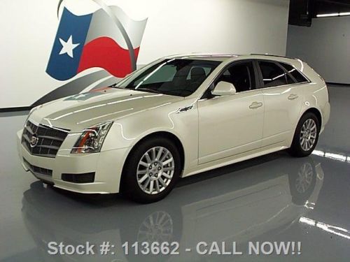 2010 cadillac cts luxury htd leather pwr liftgate 19k texas direct auto