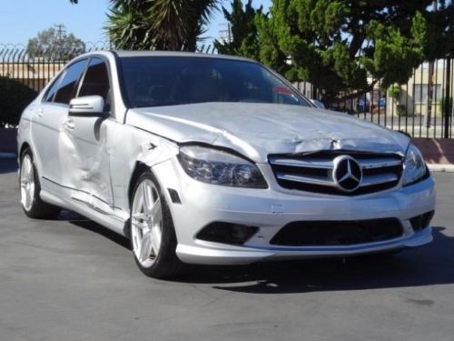 2011 mercedes-benz c-class c350 sport damaged repairable fixable priced to sell!