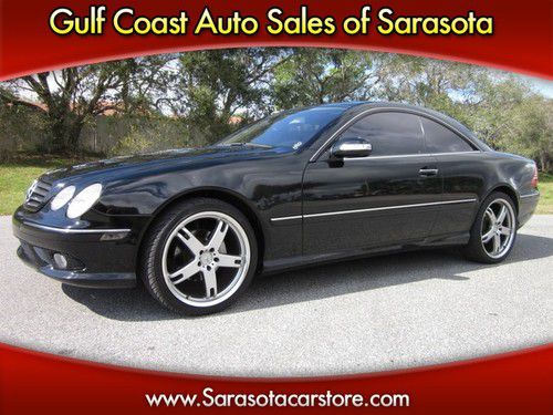 2005 mercedes-benz cl500! nav! leather! wood trim! sunroof! clean! look!
