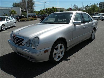 2002 mercedes-benz e430 silver/gray sedan automatic clean export ok  *florida