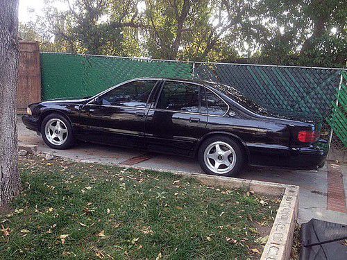 1996 impala ss true wx3 factory 5.7l corvette engine cold ac runs fast rust free