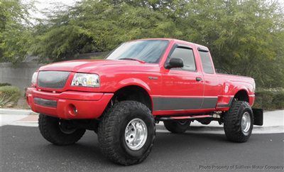2002 ford ranger 4x4 extended cab stepside lifted from arizona rust free