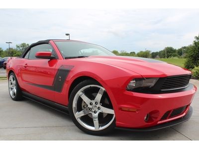 2012 roush stage 3 convertible 5.0l v8 540hp supercharger 6-speed manual 12