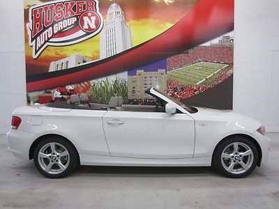 13 bmw 128i convertible leather base heated seats financing great lease
