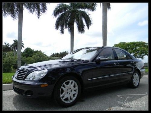 06 s350 reliable v6, clean carfax, navigation, power trunk, chestnut wood, fl