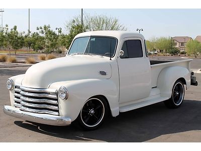 1953 bodied chevrolet 1300 5 window hot rod pickup - big pics and videos!