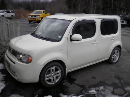 2009 nissan cube sl wagon 4-door 1.8l pearl white automatic