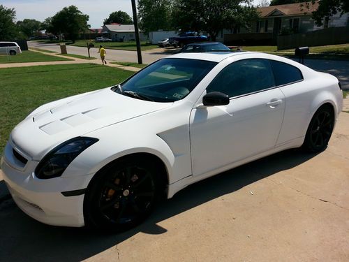 2004 infiniti g35 coupe 6-speed brembo leather bose rebuilt salvage nice