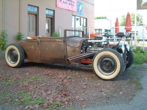 1929 ford model a roadster ratrod hot rod sports coupe hotrod patina rod