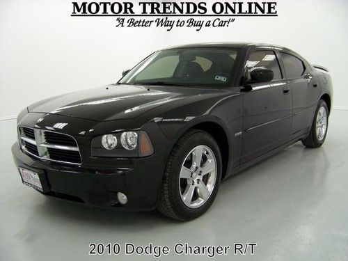 2010 navigation rt r/t chrome wheels leather htd seats 2010 dodge charger 26k