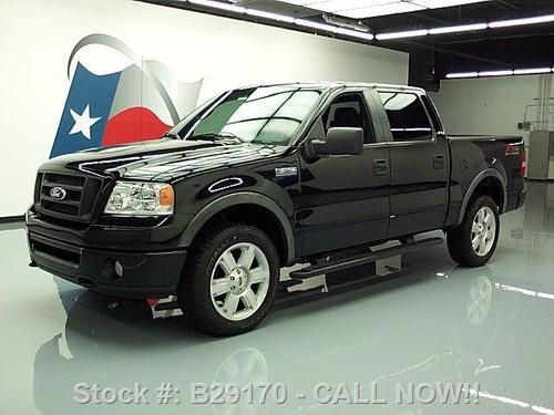 2008 ford f150 fx4 crew 4x4 leather side steps rear cam texas direct auto