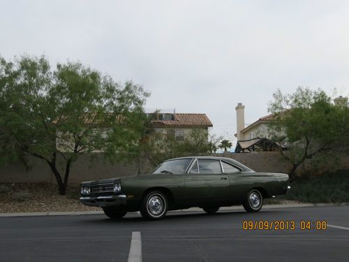 1969 mopar road runner no reserve 383 335hp all numbers matching runs and drives