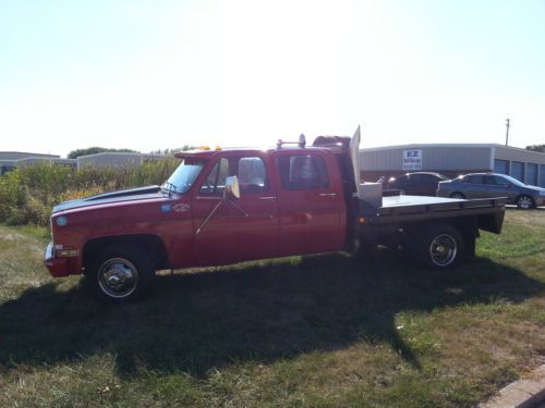 1989 chevy 3500 dually - camper special