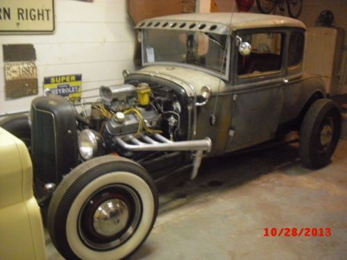 1930  ford model a coupe  traditional style hot rod  not rat rod