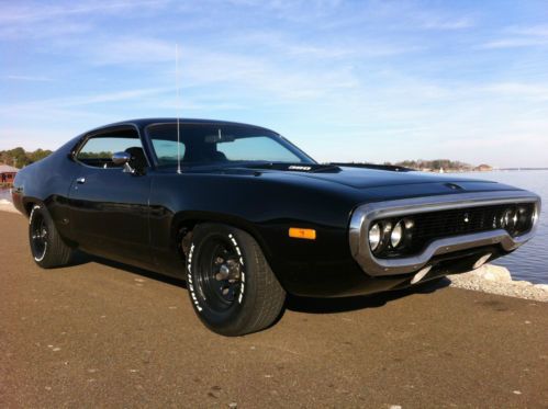 1972 plymouth road runner tribute - recently restored - nothing needed! mopar