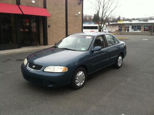 2002 nissan sentra 4 cyl easy on gas  no reserve