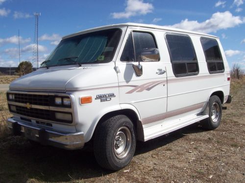1995 chevrolet conversion van, 3/4 ton, 5 bolt wheels, short wheel base,