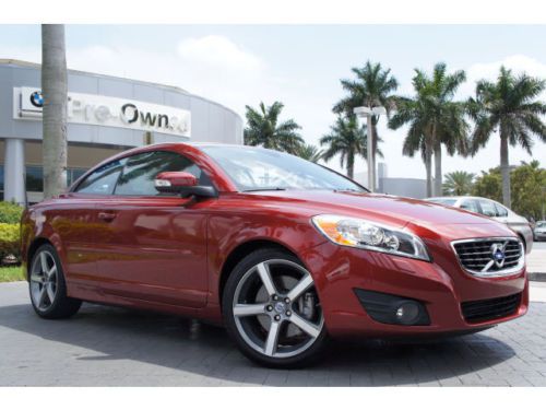 2011 volvo c70 t5 convertible 1 owner automatic florida car