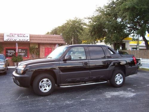 2004 chevy avalanche 1500, 5.3, quad cab, 2wd, tow, fl car, no accidents, value!