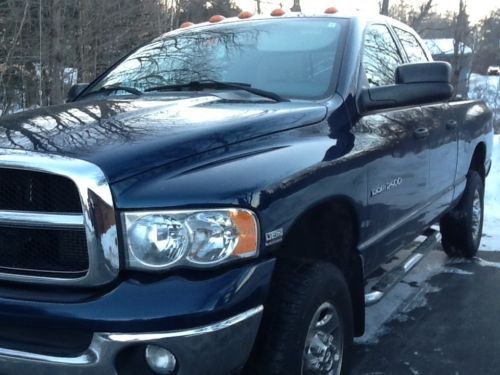 Dodge ram 2500 blue 5.7 litter engine never plowed well maintained