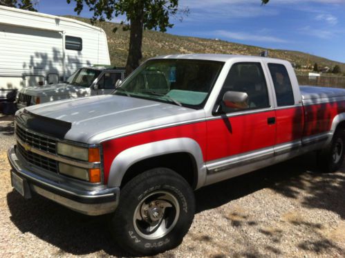 93&#039; chevy 2500 4wd x-tended cab