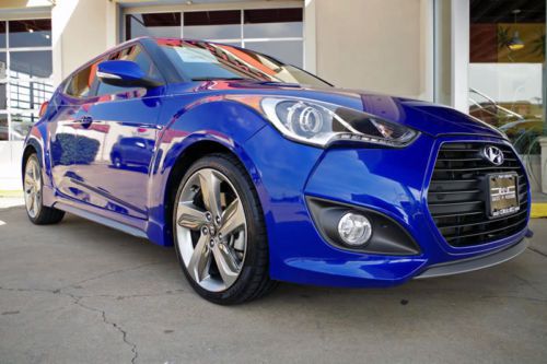 2013 hyundai veloster turbo, 1-owner, leather, automatic, heated setas, more!