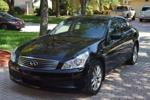 Well maintained loaded with features 2009 infiniti g37x sedan with navigation