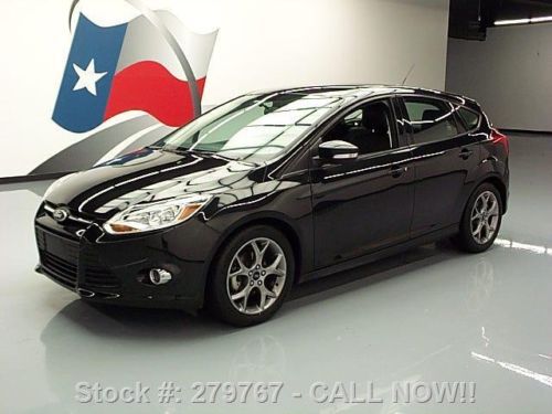 2013 ford focus se hatchback leather alloy wheels 38k texas direct auto