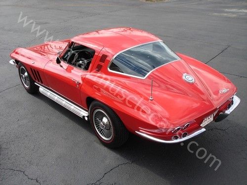 1965 corvette coupe, #'s matching 327/350hp l79 4 speed, frame off restored