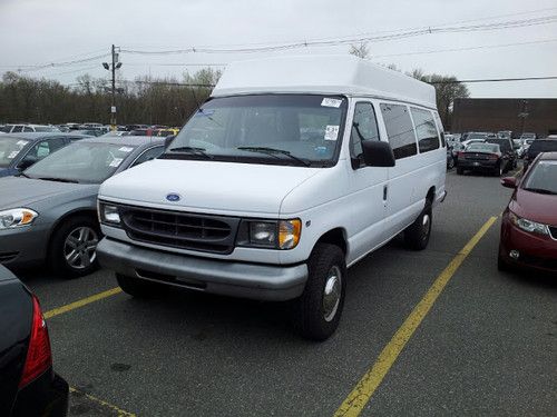 1997 ford e-350 econoline xl extended cargo van5.4l wheelchair accessible