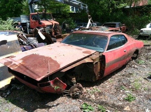 1973 dodge charger project real u code 440 4bbl 727 auto console &amp; sunroof