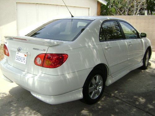 2003 toyota corolla s sedan 4-door 1.8l