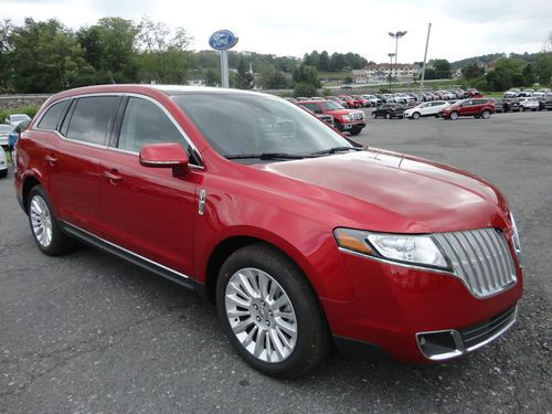 New 2012 lincoln mkt awd ecoboost sunroof navigation camera heated cooled seats