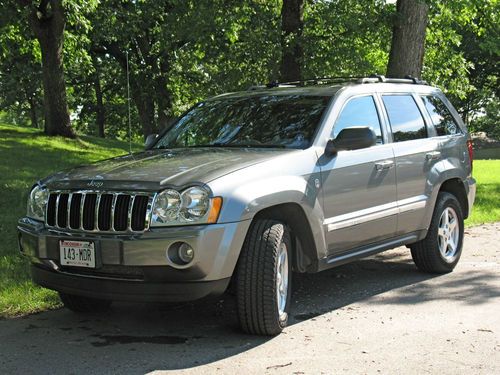 Jeep 2007 grand cherokee limited, 5.7l hemi, clean, low miles