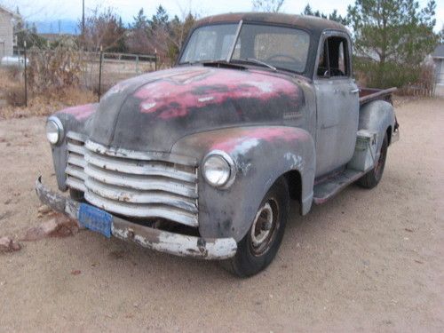 1947 1948 1949 1950 1951 1952 1953 1st chevy 5 window 3100 short bed truck