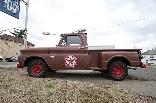 1966 chevy c-10 stepside texaco service station pickup truck