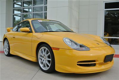 2000 porsche 911 carrera speed yellow just 17k miles sunroof &amp; manual gearbox