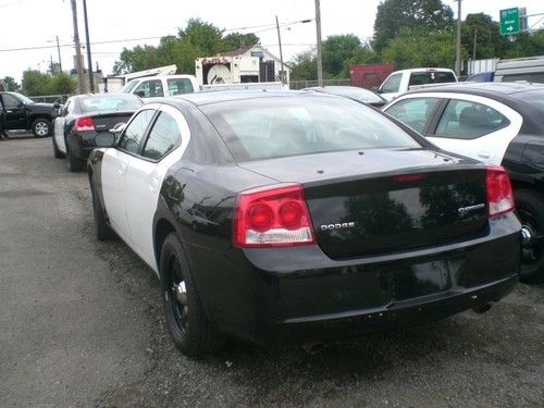 (5) 2010's dodge 4 door charger interceptor police cars