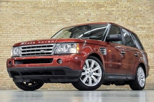 2008 range rover sport supercharged! 1ownr! navigation! rear diff lock! 20s!