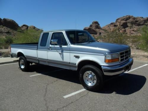 1997 ford f-250 ext cab xlt 4x4 long bed powerstroke diesel extra extra clean