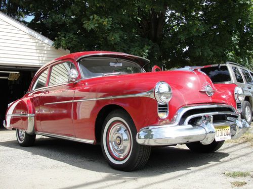1951 olds 88 a 2 door sedan