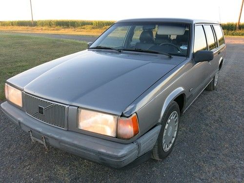 1992 volvo 740 wagon lo mileage well maintained drives perfect no reserve