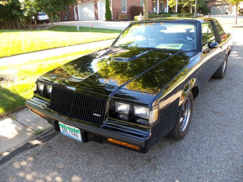 1987 buick grand national  50k miles. number matching. all original body panels