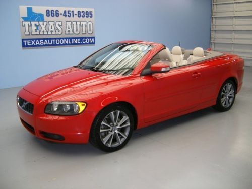 We finance!!!  2010 volvo c70 t5 hard top convertible heated leather texas auto