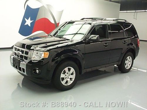 2012 ford escape limited sunroof heated leather 25k mi! texas direct auto