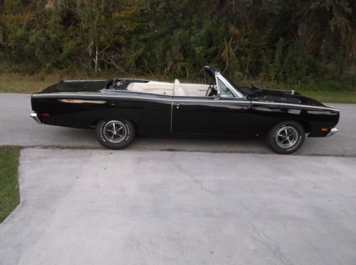 1969 plymouth road runner convertible -holy grail of mopars- rare options