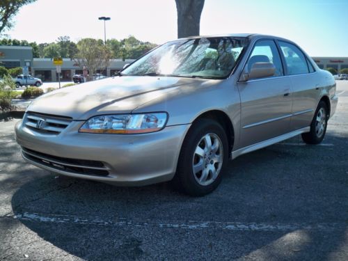 2001 honda accord ex,1 owner,auto,sunroof,leather,runs drives great,no reserve